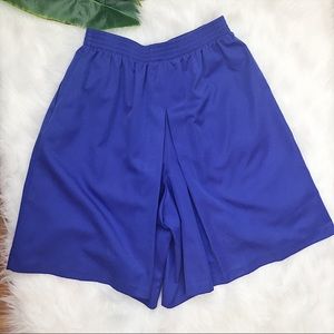 Vintage Alfred Dunner Shorts Gaucho Pleated 12 EUC